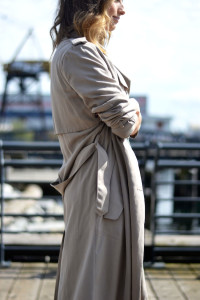 spring floral with light trench coat, zara trench, isabel marant for hm dress, mules, black, the august diaries, vancouver style blog9